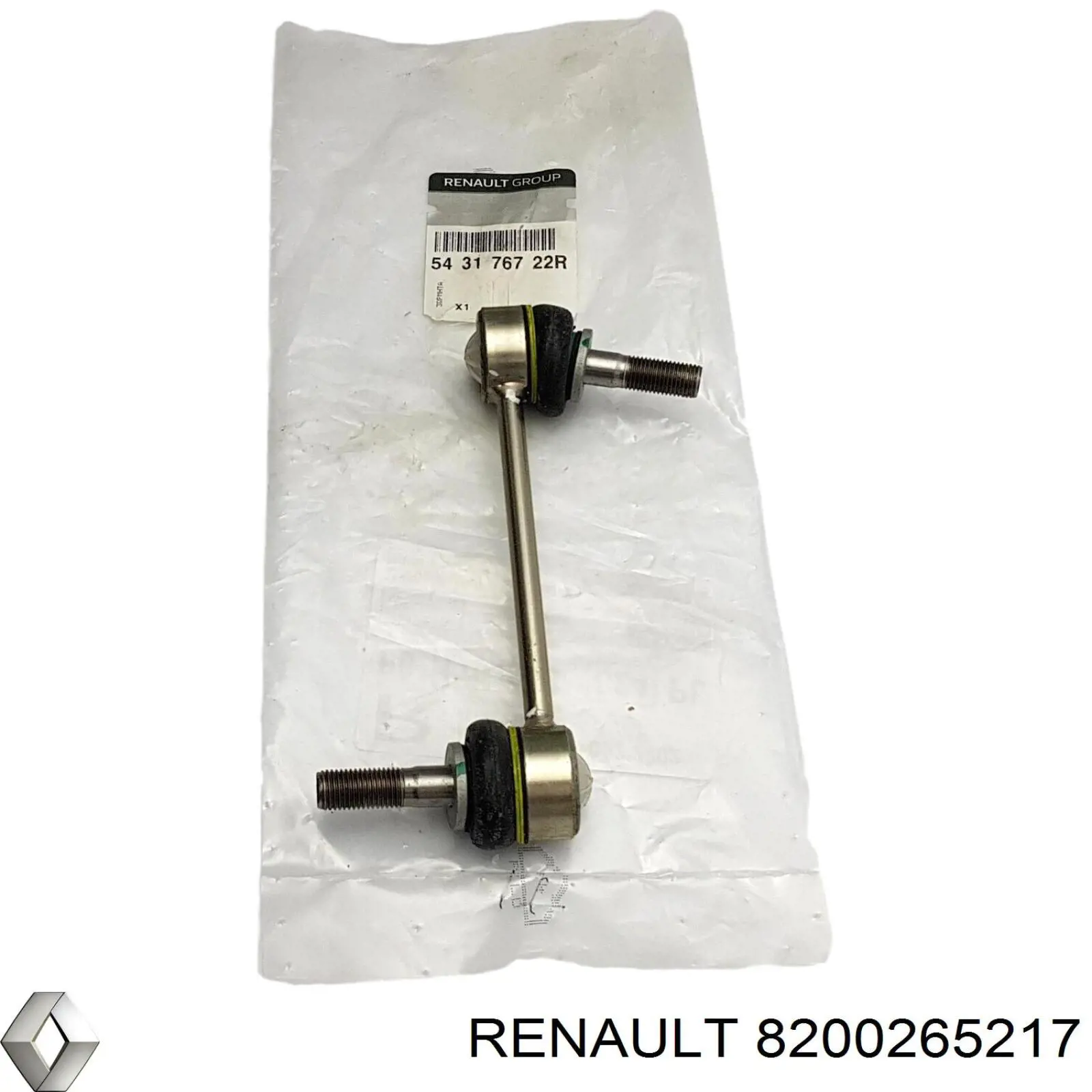 Compre 8200265217 Renault (RVI) Montante de estabilizador dianteiro