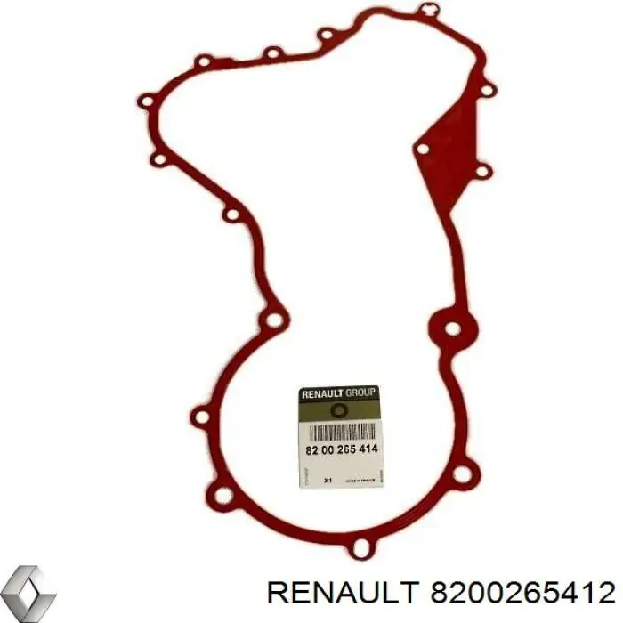 Compre 1352000QAD Renault (RVI) Vedante de tampa dianteira de motor