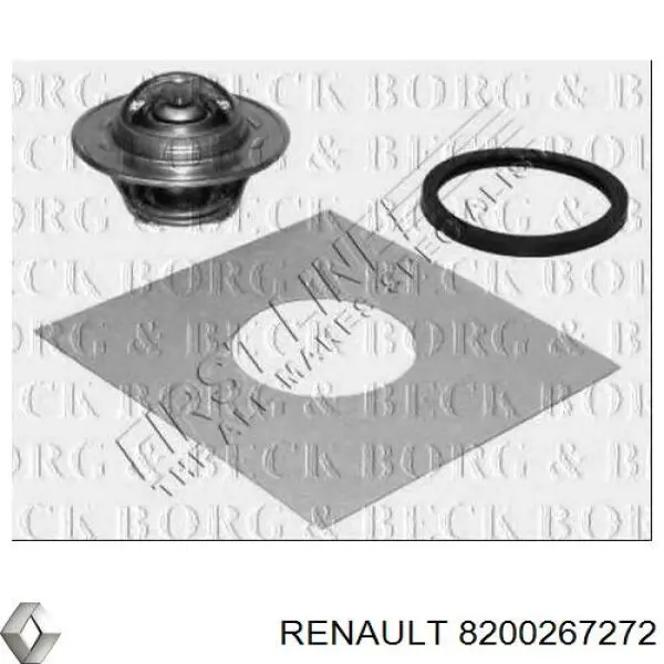 Vedante de termostato Renault (RVI) 8200267272 preço, a partir de 2,09 USD