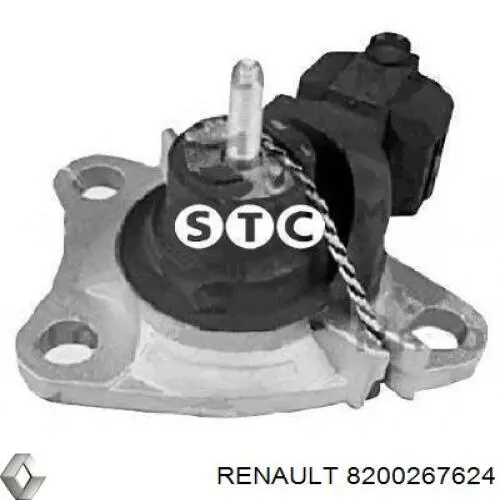 8200267624 Renault (RVI) Coxim (suporte) direito de motor