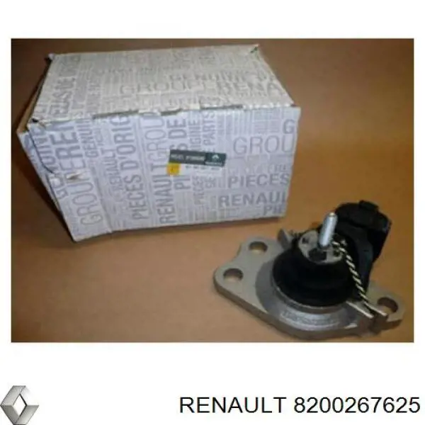 8200267625 Renault (RVI) Coxim (suporte) direito de motor