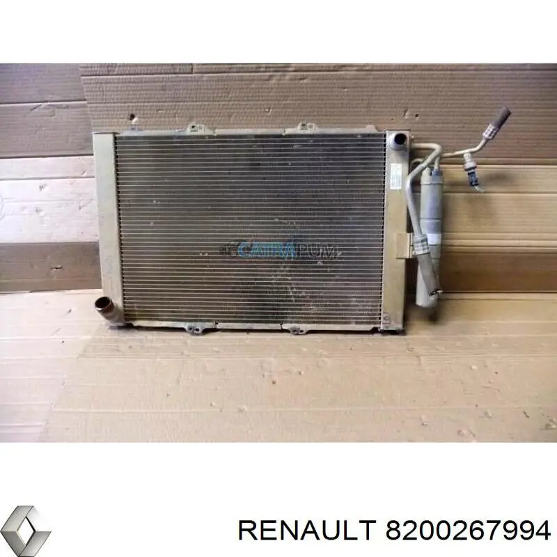 Radiador de aparelho de ar condicionado Renault (RVI) 8200267994 preço, a partir de 131,32 USD