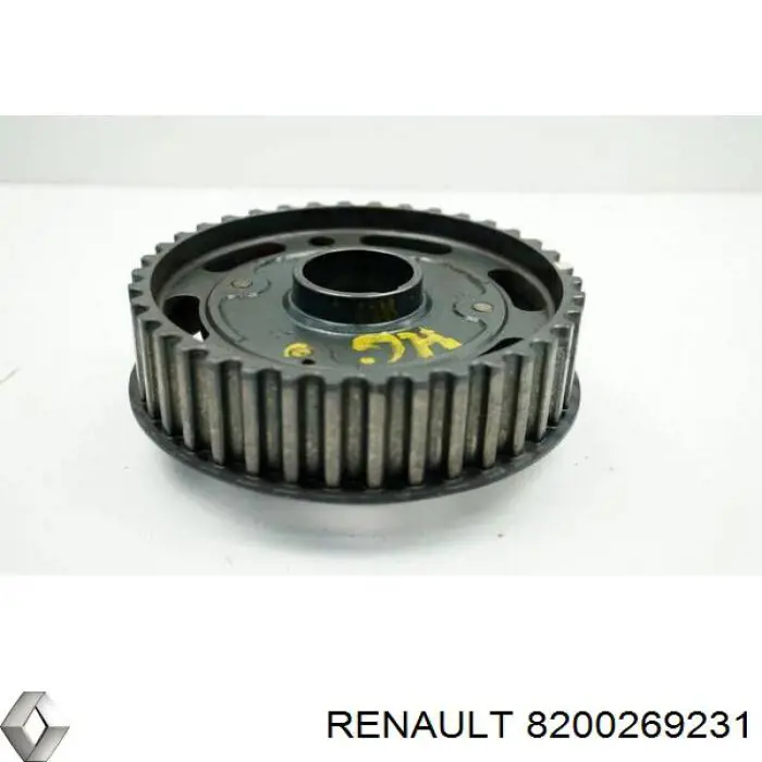 8200269231 Renault (RVI) Engrenagem de cadeia da roda dentada de acionamento de cambota de motor
