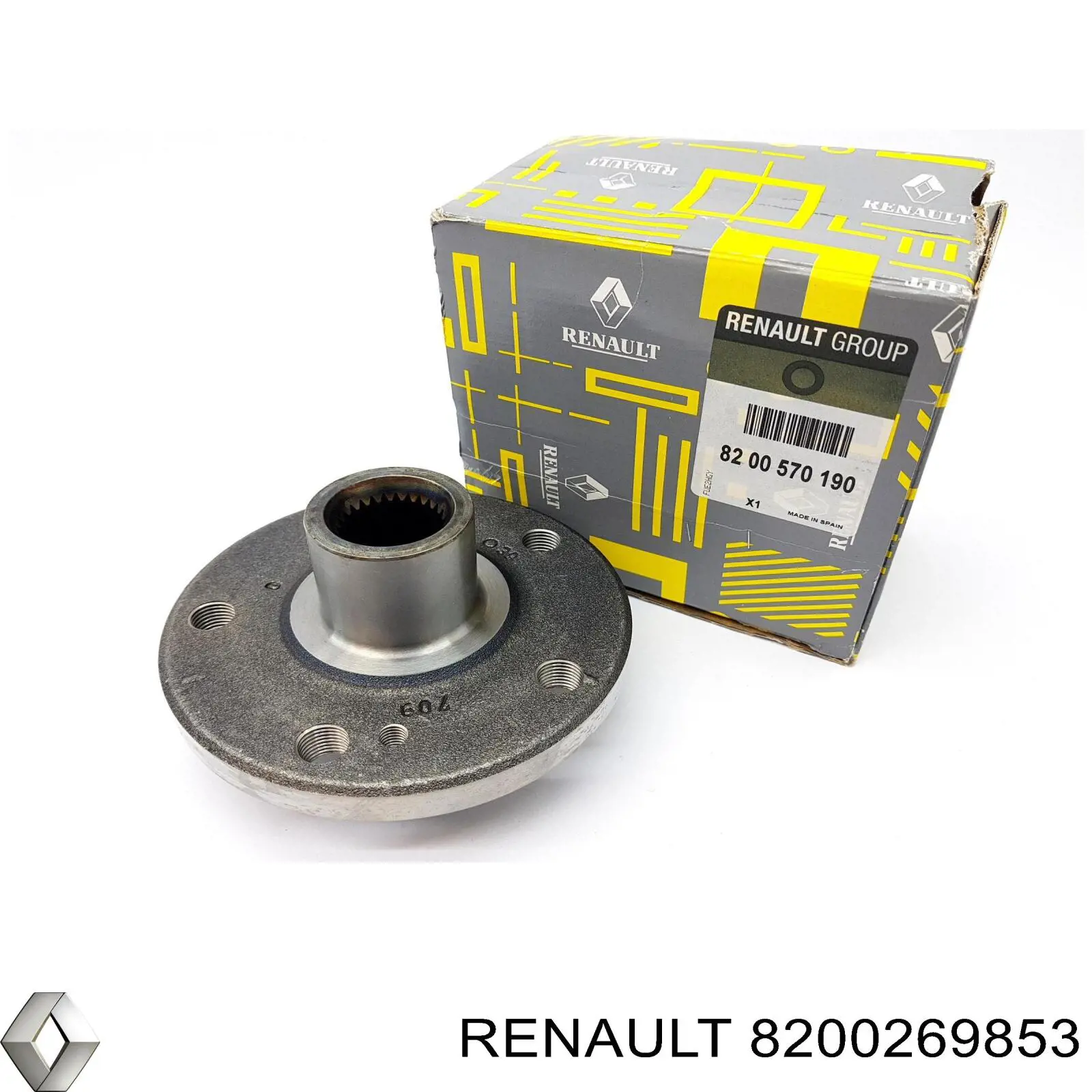 8200570190 Renault (RVI) Cubo dianteiro