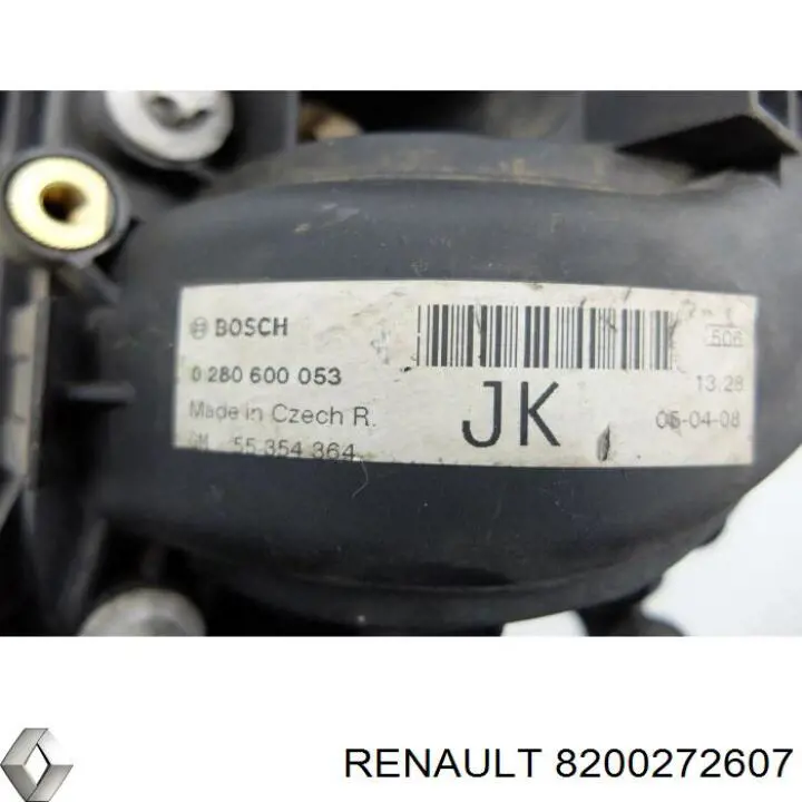 Tubo coletor de admissão Renault (RVI) 8200272607 preço, a partir de 71,51 USD