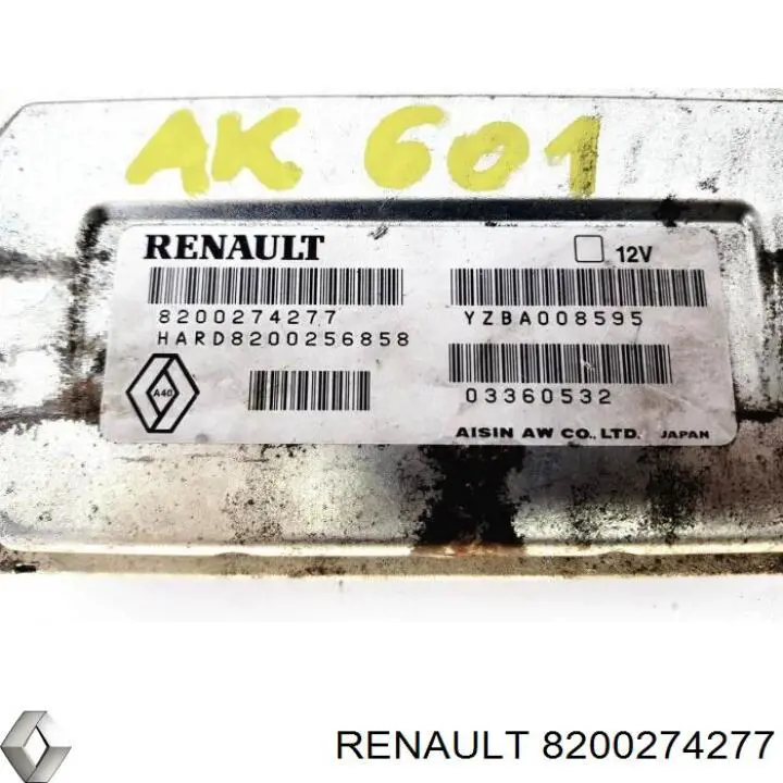 Compre 8200274277 Renault (RVI) Módulo de direção (Centralina eletrônica) da Caixa Automática de Mudança eletrônica