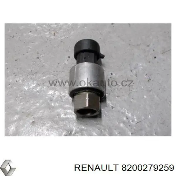 8200279259 Renault (RVI) Sensor de pressão absoluta de aparelho de ar condicionado