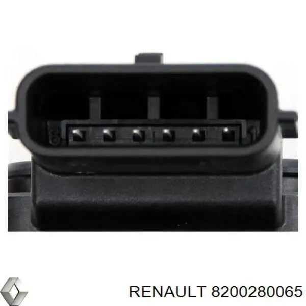 Compre 8200280065 Renault (RVI) Sensor de fluxo (consumo) de ar, medidor de consumo M.A.F. - (Mass Airflow)