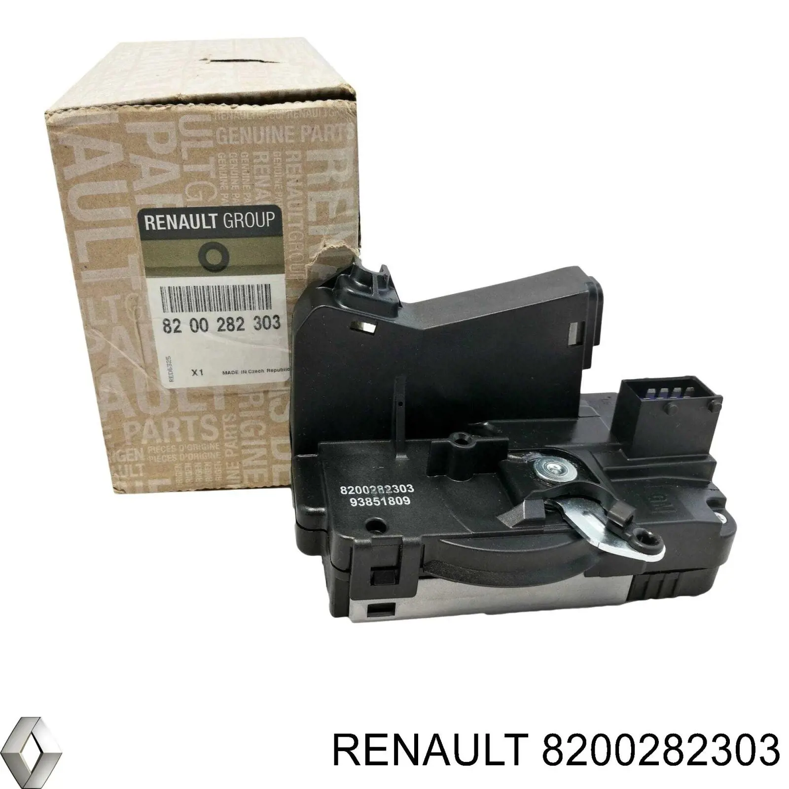 Fecho da porta traseira esquerda batente Renault (RVI) 8200282303 preço, a partir de 78,45 USD