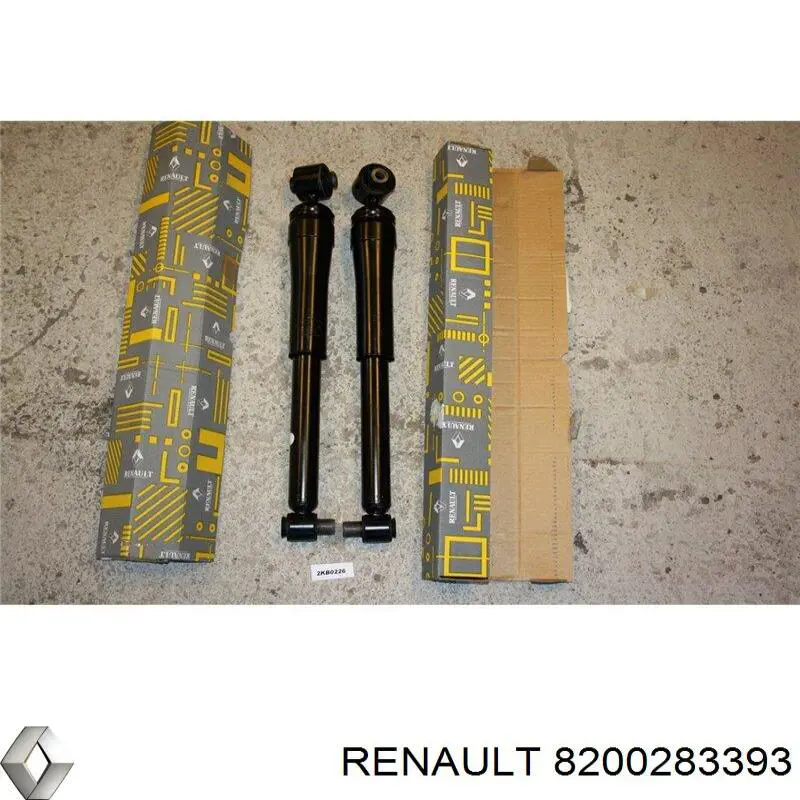 8200283393 Renault (RVI) Amortecedor traseiro