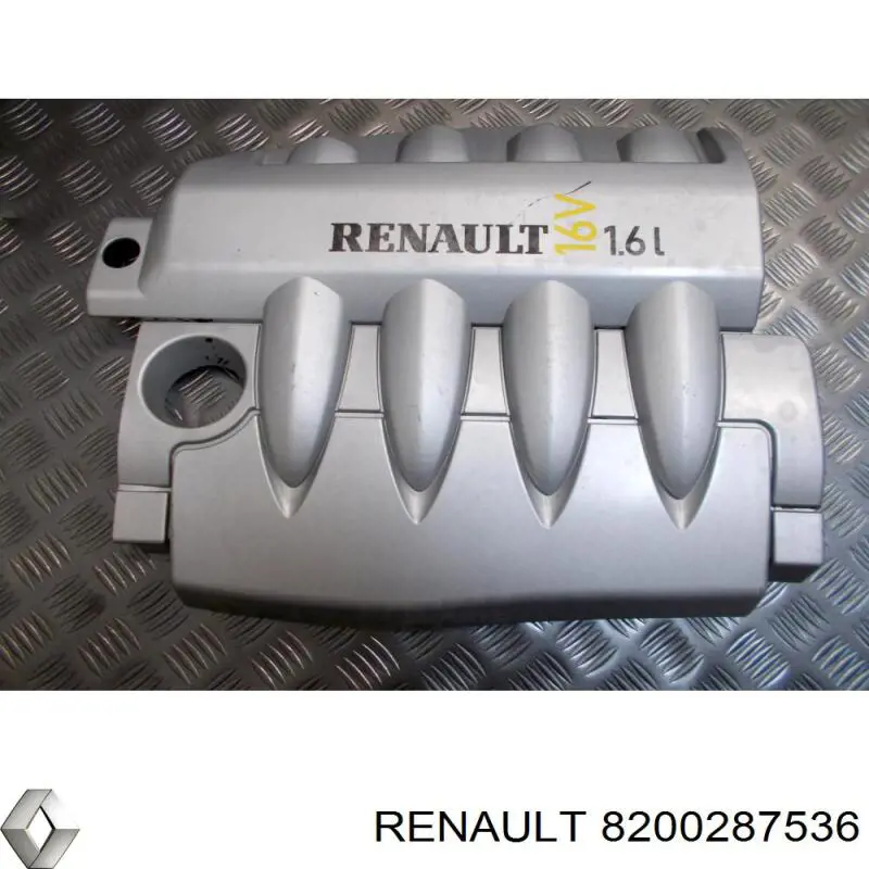 Compre 8200287536 Renault (RVI) Tampa de motor decorativa