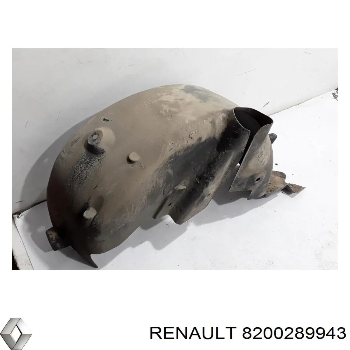 8200289943 Renault (RVI) Guarda-barras do pára-lama traseiro direito
