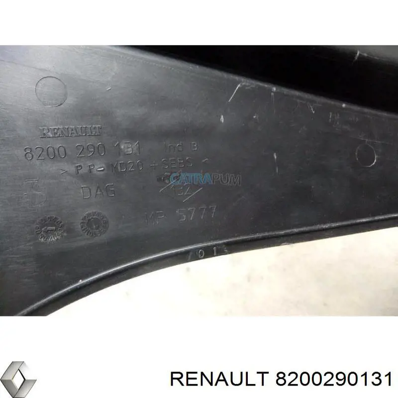 Dreno de pára-brisas, bofes Renault (RVI) 8200290131 preço, a partir de 66,52 USD
