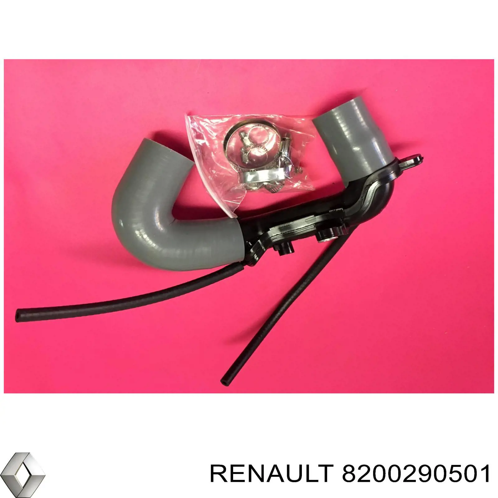 Compre 8200290501 Renault (RVI) Cano derivado de ar, saída de turbina (supercompressão)