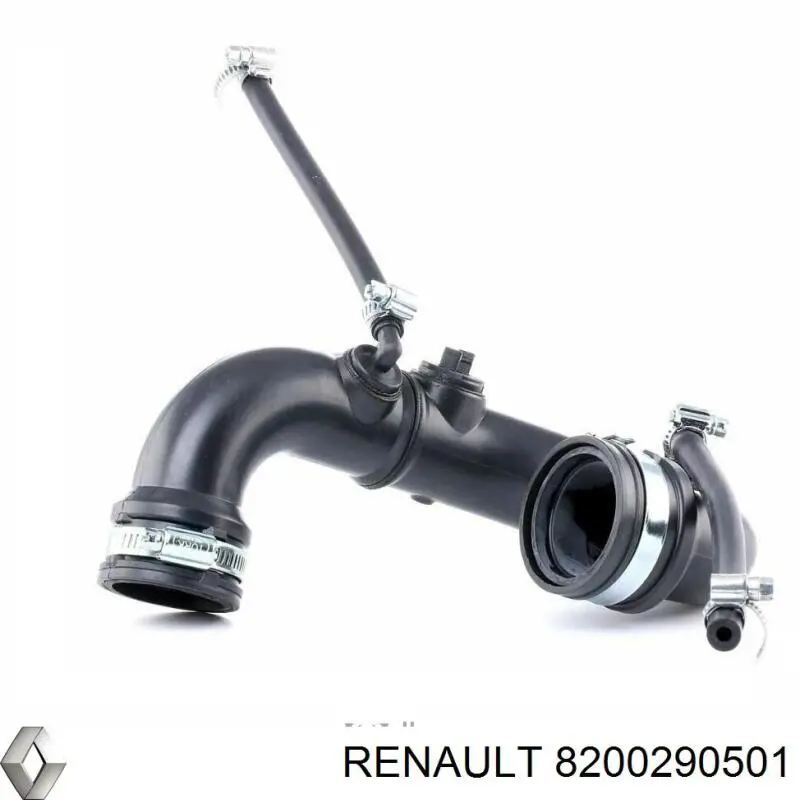 8200290501 Renault (RVI) Cano derivado de ar, saída de turbina (supercompressão)