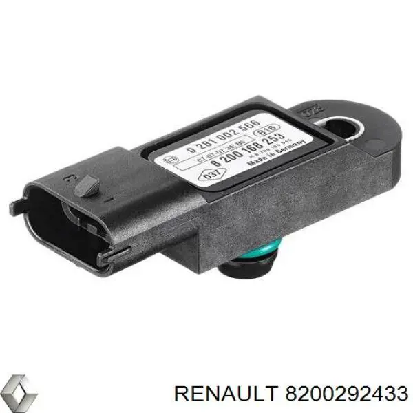 Compre 8200292433 Renault (RVI) Sensor de pressão no coletor de admissão, MAP