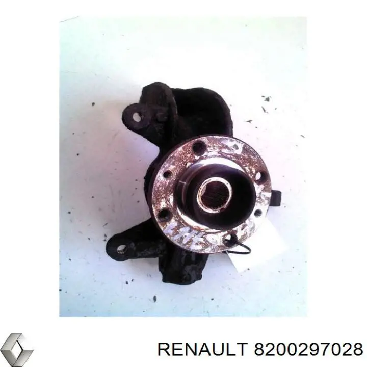 8200297028 Renault (RVI) Pino moente (extremidade do eixo) dianteiro esquerdo