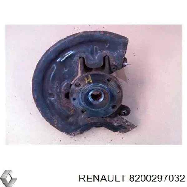 8200297032 Renault (RVI) Pino moente (extremidade do eixo) dianteiro direito