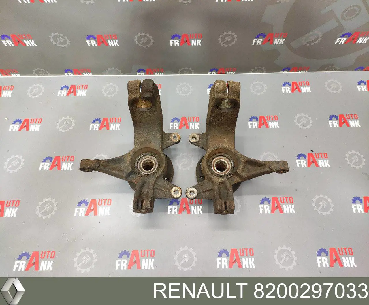8200297033 Renault (RVI) Pino moente (extremidade do eixo) dianteiro direito