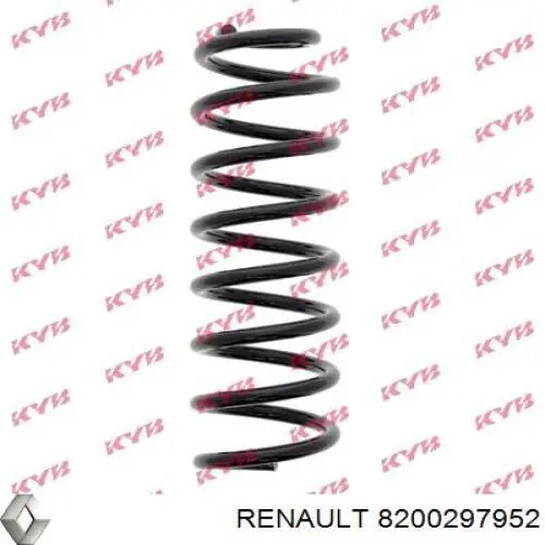 Compre 8200297952 Renault (RVI) Mola traseira