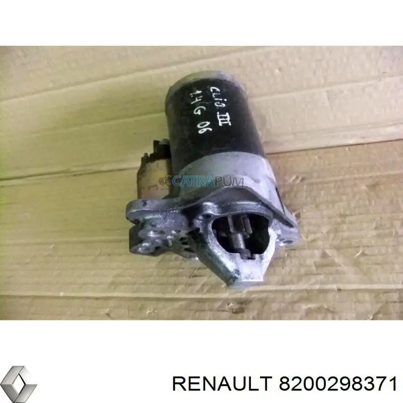 Motor de arranco Renault (RVI) 8200298371 preço, a partir de 46,93 USD