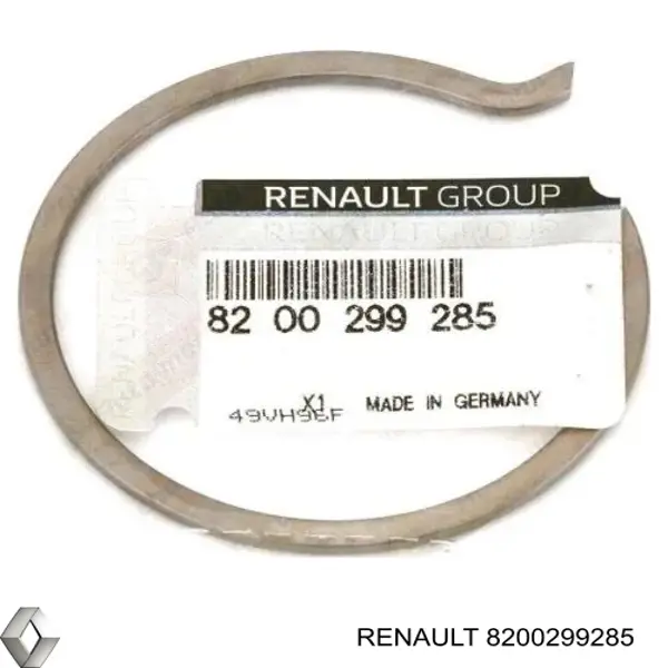 8200299285 Renault (RVI) Anel de travagem de rolamento de cubo dianteiro