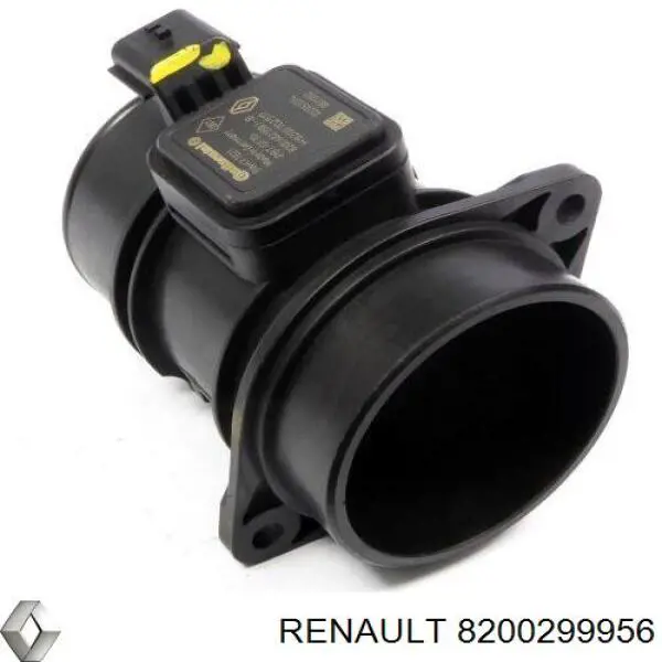 8200299956 Renault (RVI) Sensor de fluxo (consumo) de ar, medidor de consumo M.A.F. - (Mass Airflow)