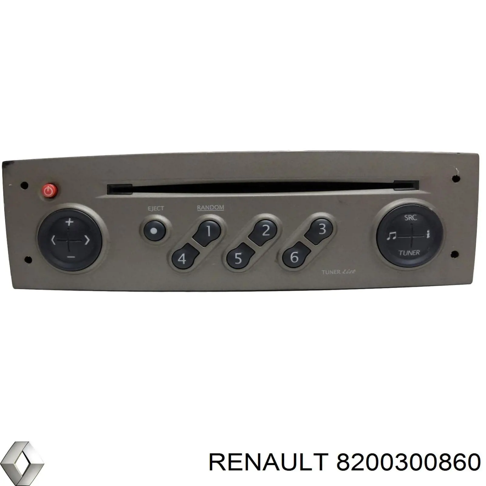 8200300860 Renault (RVI) Aparelhagem de som (rádio AM/FM)