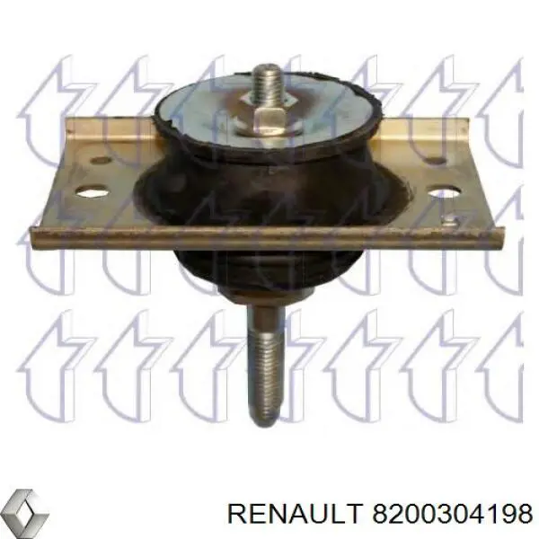 Coxim (suporte) esquerdo de motor Renault (RVI) 8200304198 preço, a partir de 47,59 USD