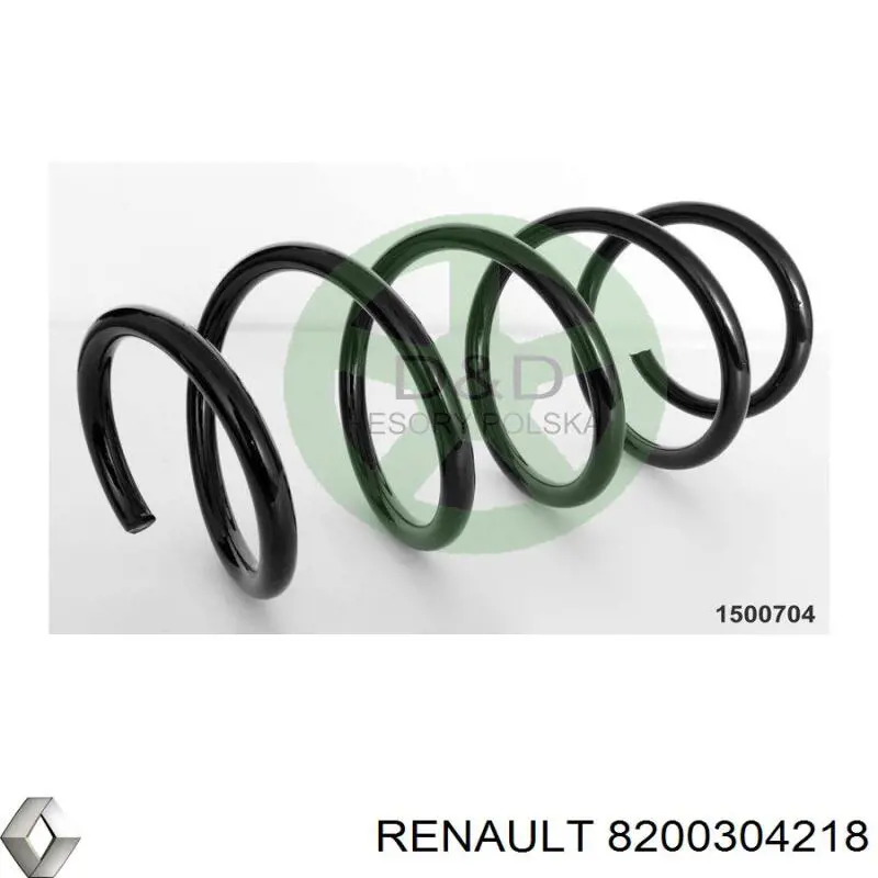 8200304218 Renault (RVI) Mola dianteira
