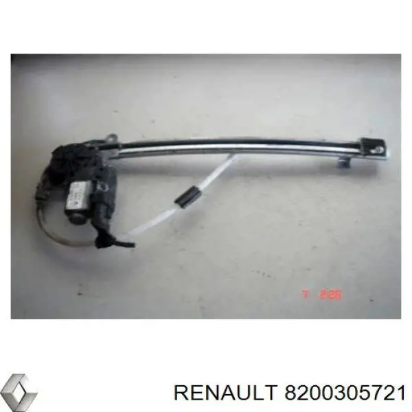 8200305721 Renault (RVI) Mecanismo de acionamento de vidro da porta traseira direita