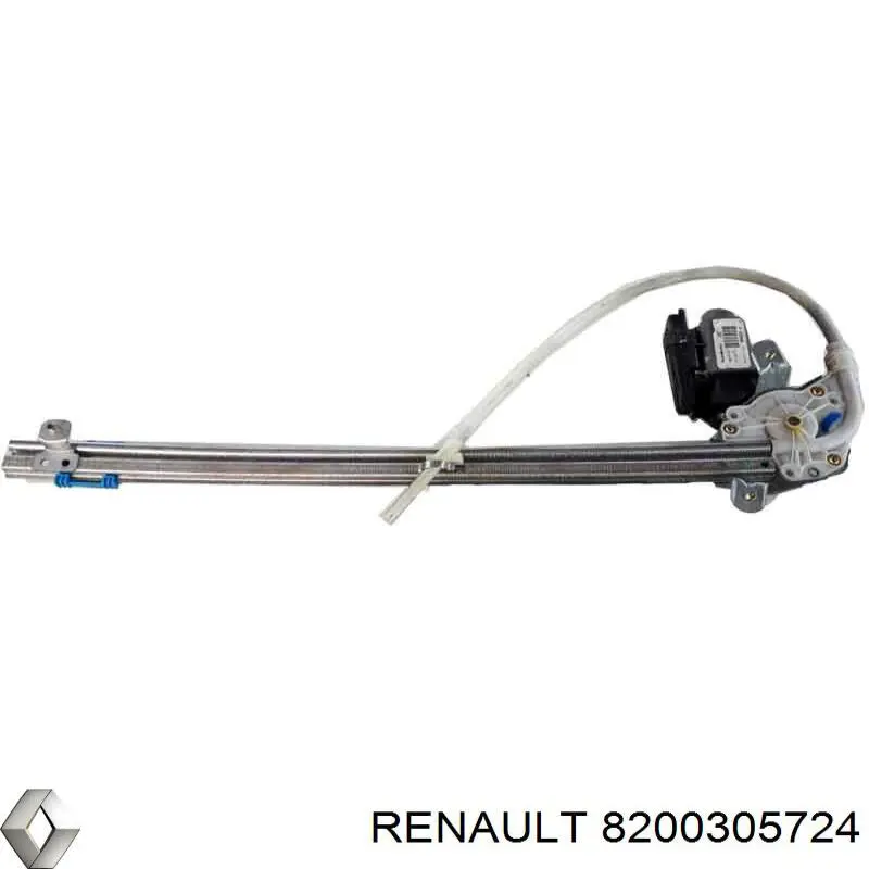 8200305724 Renault (RVI) Mecanismo de acionamento de vidro da porta traseira esquerda