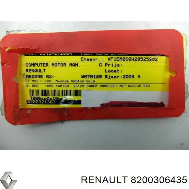  8200306435 Renault (RVI)