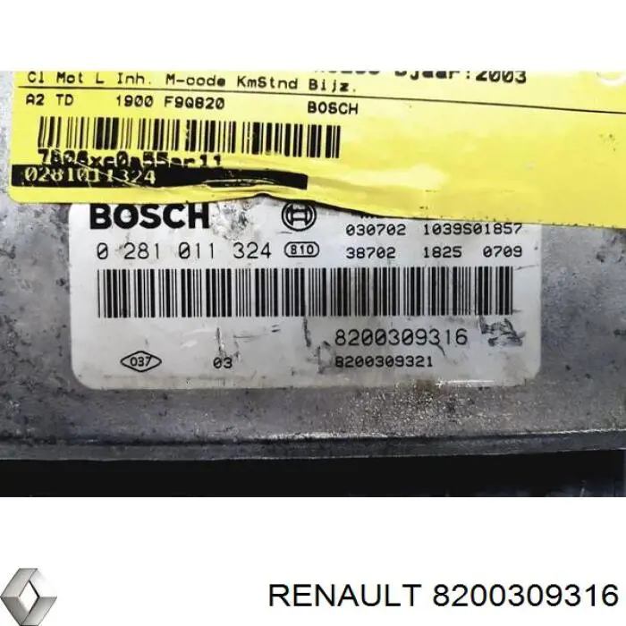  8200309316 Renault (RVI)
