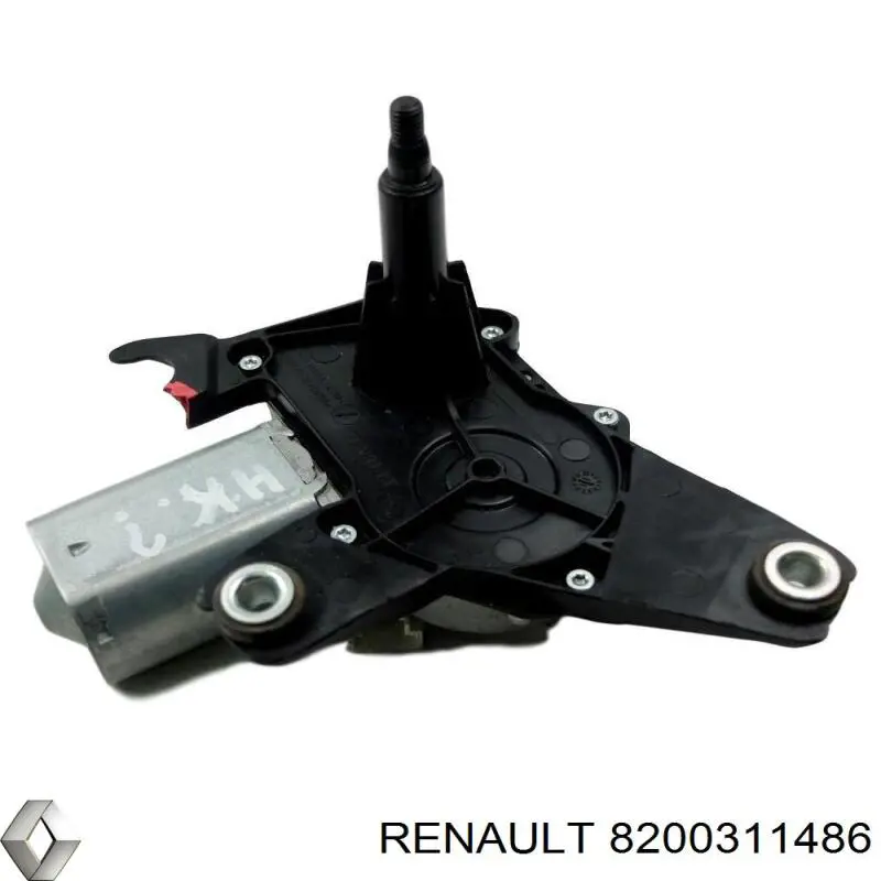 Compre 8200311486 Renault (RVI) Motor de limpador pára-brisas de vidro traseiro