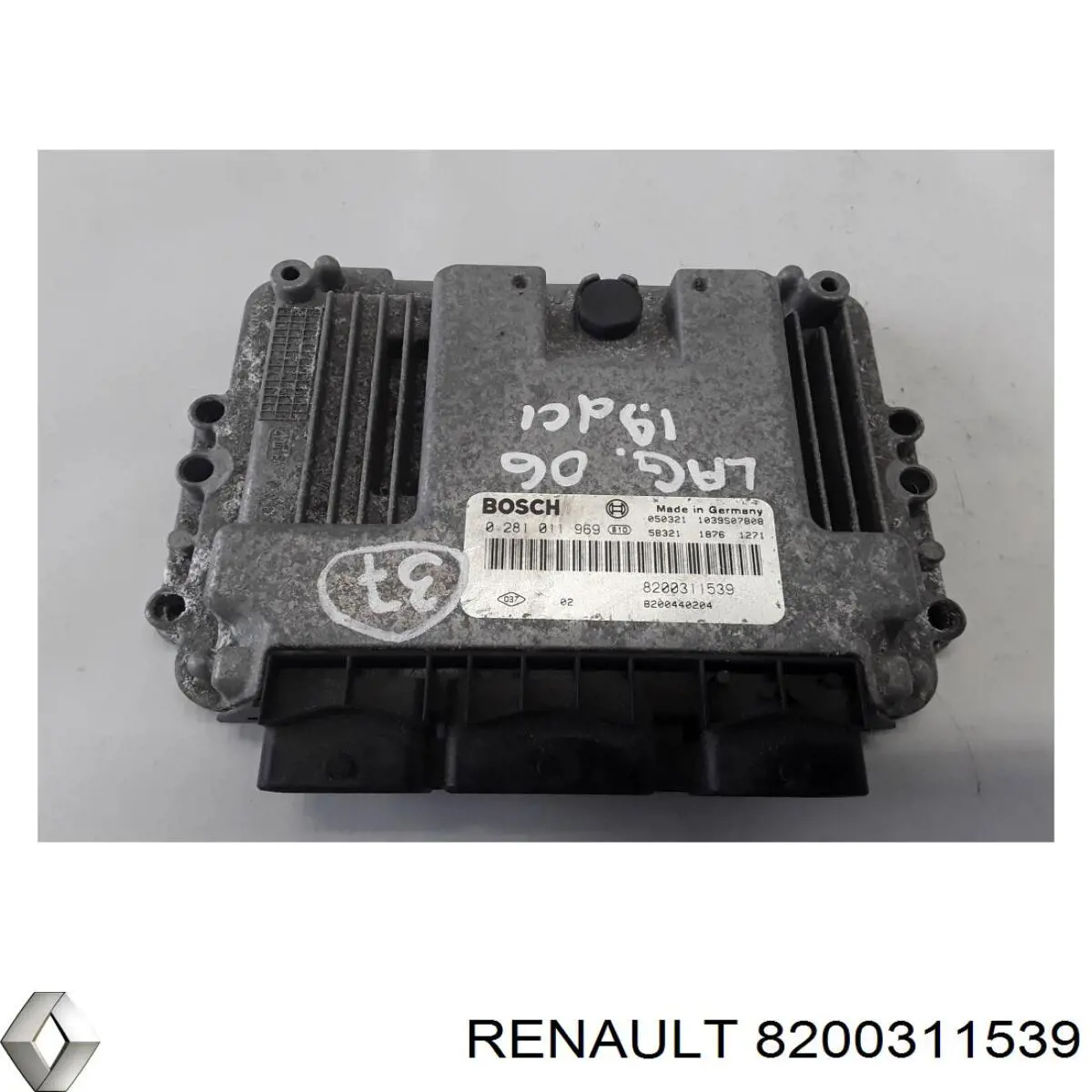 Módulo de direção (Centralina eletrônica) de motor para Renault Espace IV JK0