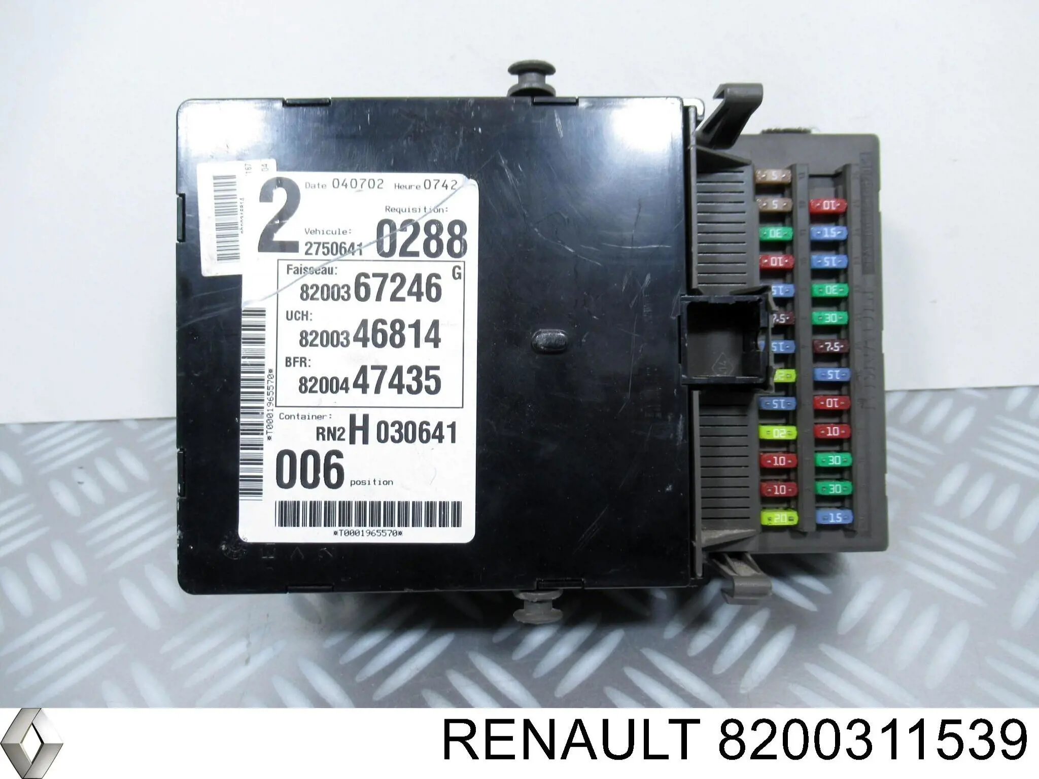 Módulo de direção (Centralina eletrônica) de motor Renault Espace IV JK0