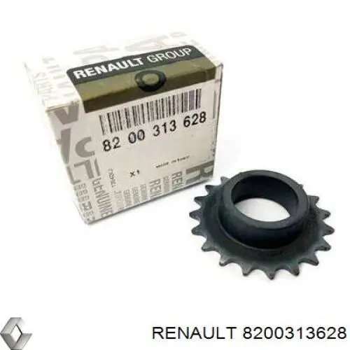 Compre 8200313628 Renault (RVI) Roda dentada de acionamento de bomba de óleo
