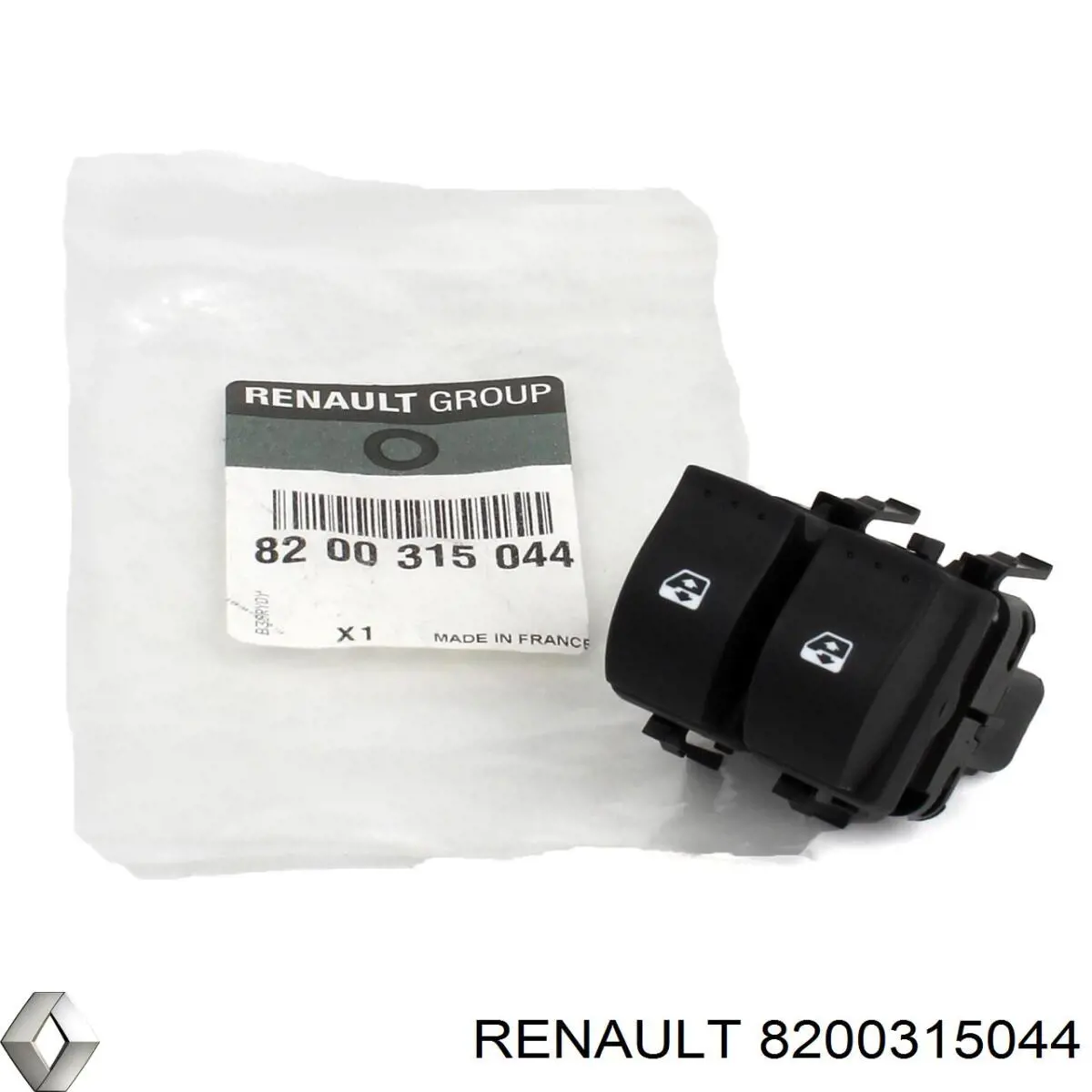 Botão dianteiro esquerdo de ativação de motor de acionamento de vidro Renault (RVI) 8200315044 preço, a partir de 64,39 USD