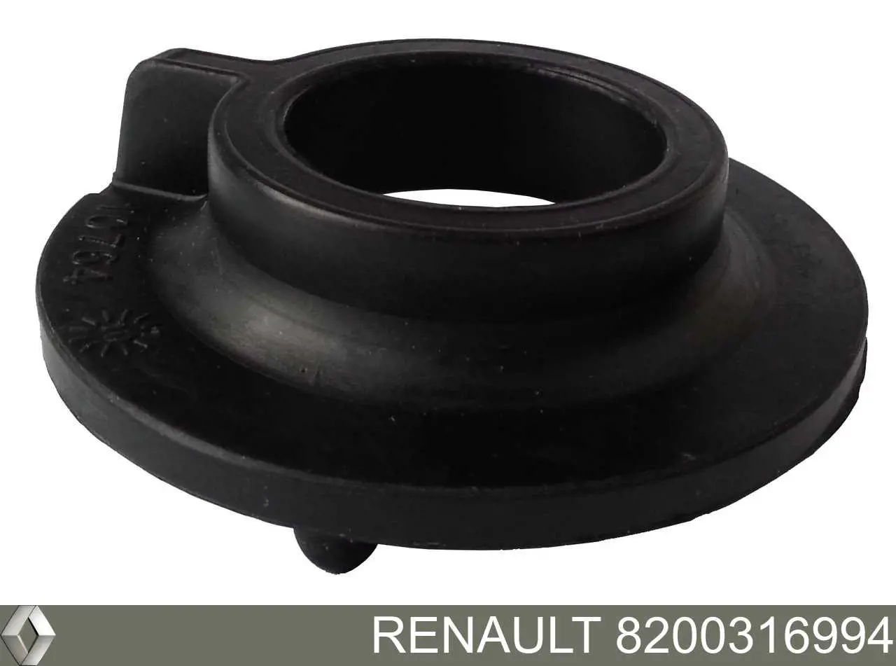 8200316994 Renault (RVI) Espaçador (anel de borracha) da mola traseira inferior