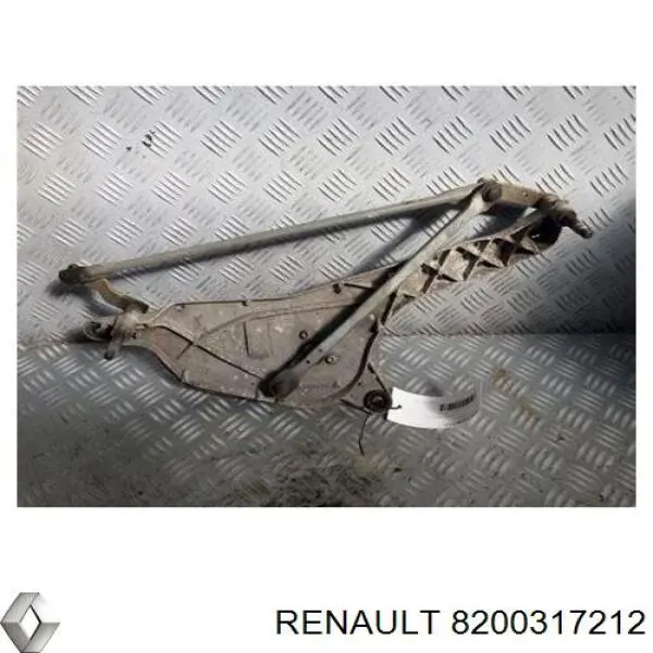 8200317212 Renault (RVI) Motor de limpador pára-brisas do pára-brisas