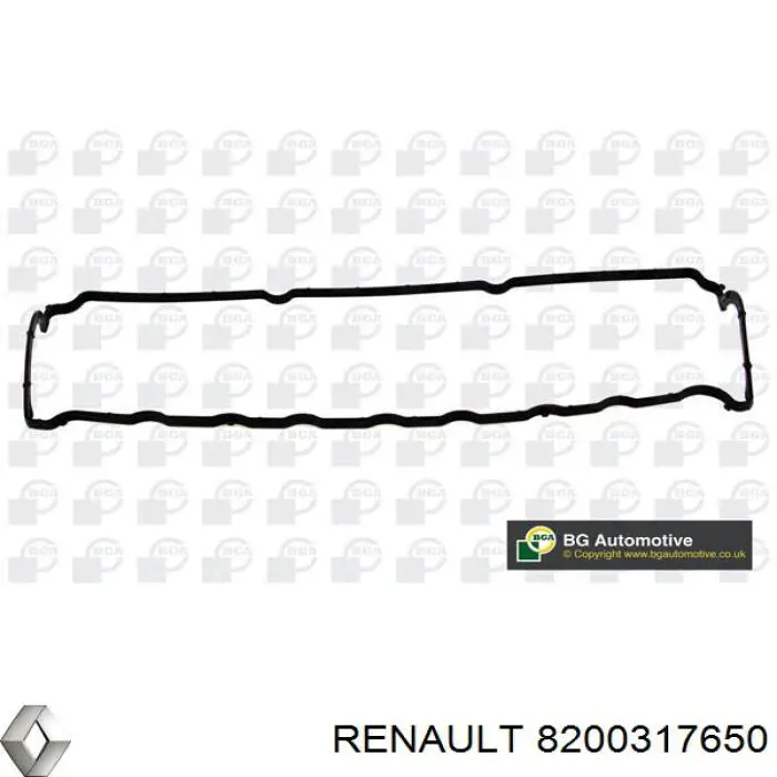 8200317650 Renault (RVI) Vedante de tampa de válvulas de motor