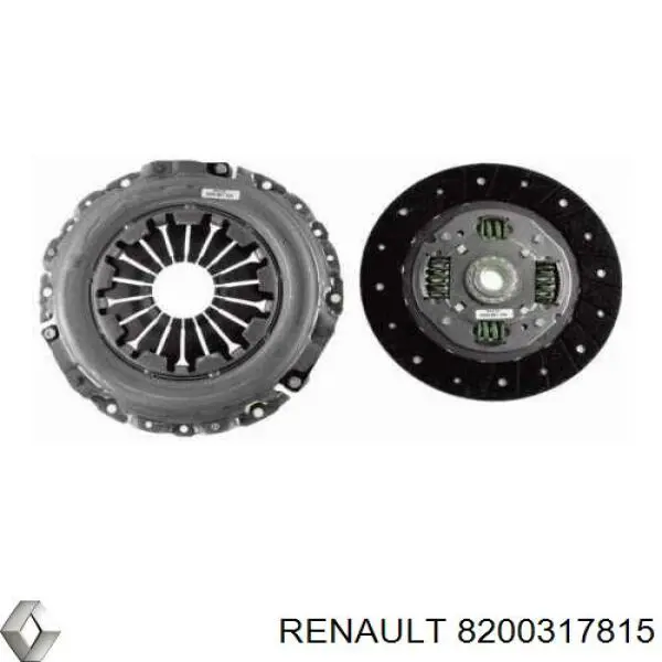 Disco de embraiagem Renault (RVI) 8200317815 preço, a partir de 318,93 USD