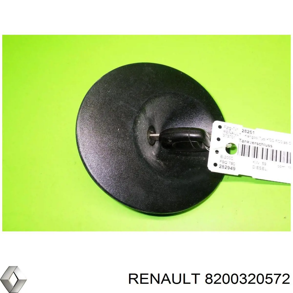 8200320572 Renault (RVI) Gargalo de enchimento do tanque de combustível