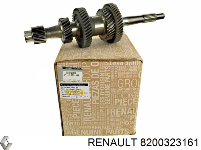 Compre 8200323161 Renault (RVI) Eixo primário da caixa de câmbio