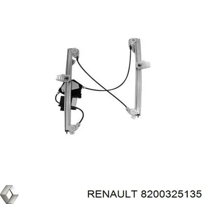 8200325135 Renault (RVI) Mecanismo de acionamento de vidro da porta dianteira direita