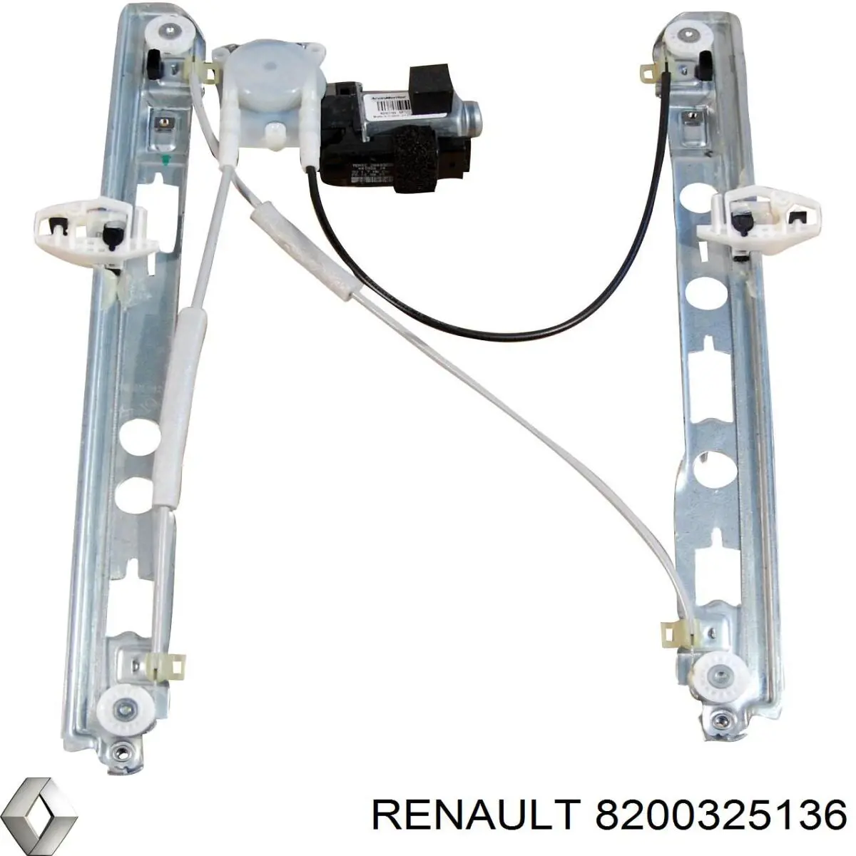 Compre 8200325136 Renault (RVI) Mecanismo de acionamento de vidro da porta dianteira esquerda