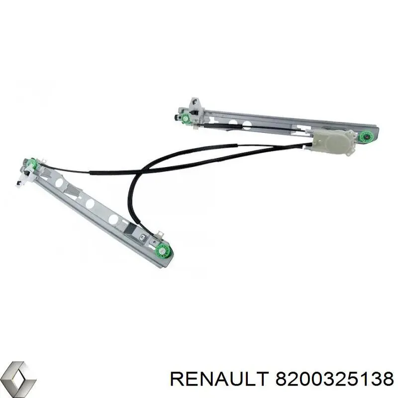 8200325138 Renault (RVI) Mecanismo de acionamento de vidro da porta dianteira esquerda