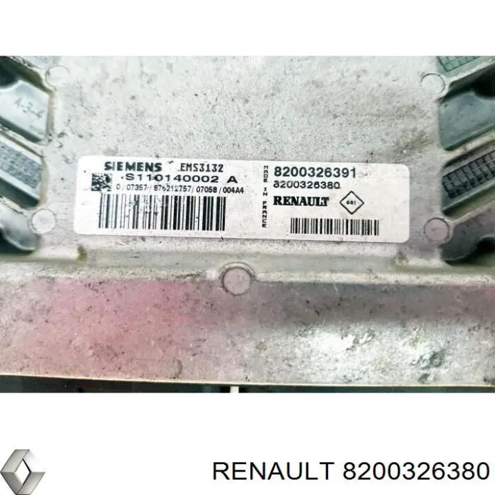  Módulo de direção (Centralina eletrônica) de motor Dacia Logan I  MCV carrinha (KS) (2007 - 2012) I  MCV