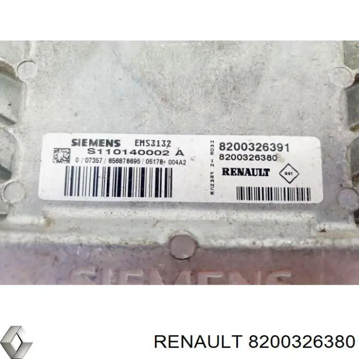 Módulo de direção (Centralina eletrônica) de motor para Dacia Logan I  MCV KS